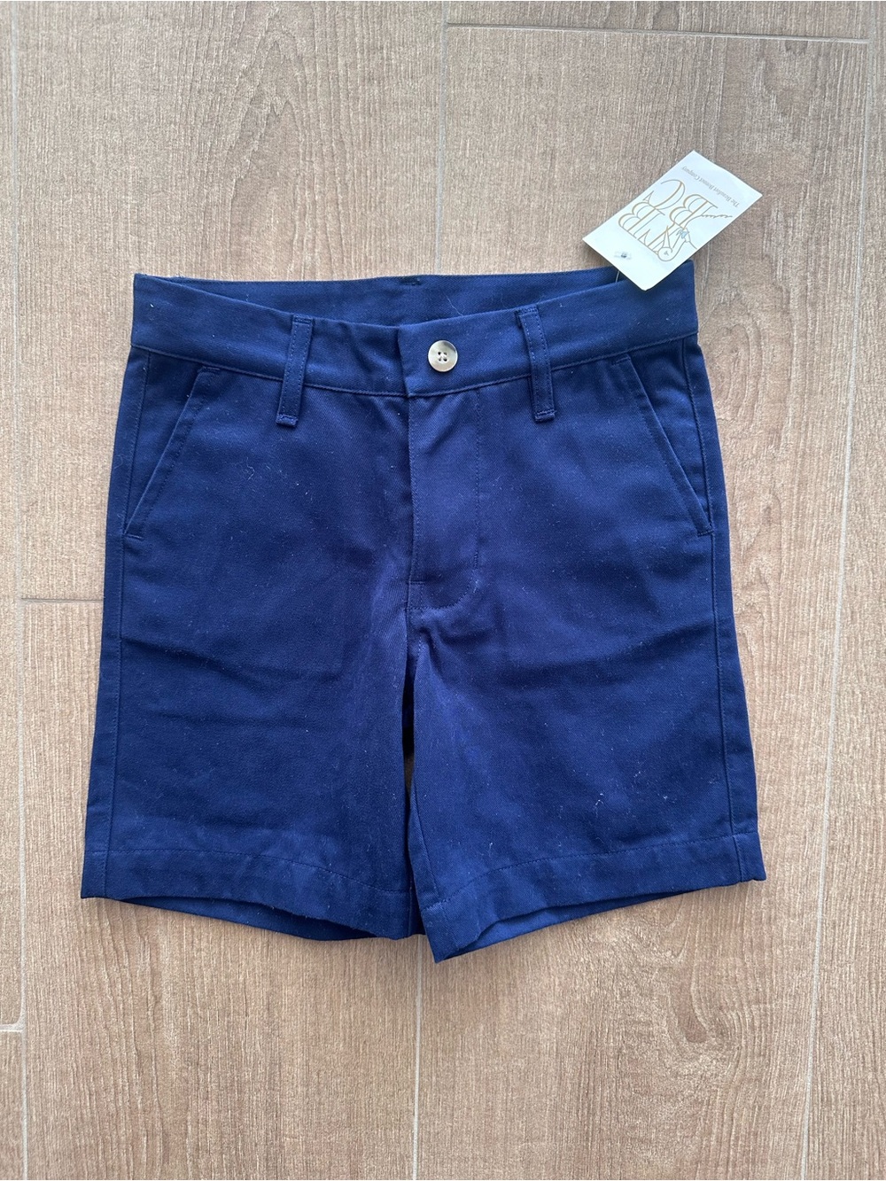 TBBC NWT navy shorts size 7